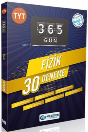 TYT	365 Gün Fizik Branş Deneme (Yeni)