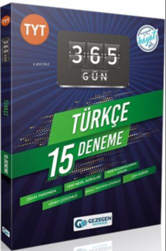 TYT	365 Gün Türkçe Branş Deneme (Yeni)