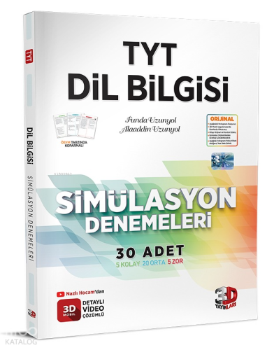 TYT 3D Simülasyon Dilbilgisi Denemeleri