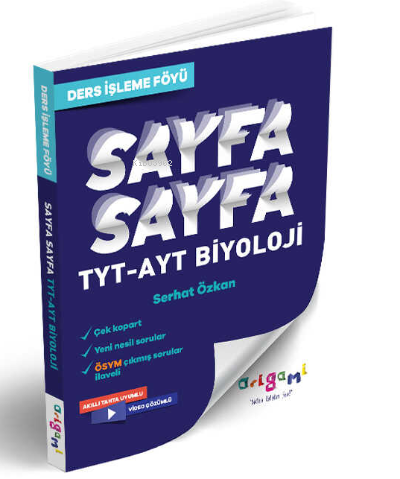 Tyt-Ayt Biyoloji Sayfa Sayfa Ders İşleme Föyü