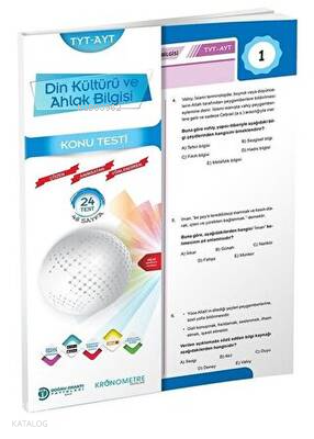 Tyt-Ayt Din Kültürü Ve Ahlak Bilgisi Yaprak Test