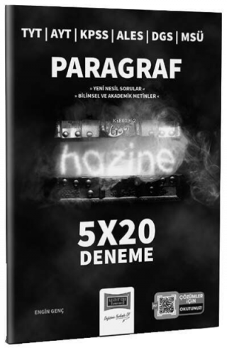TYT AYT KPSS ALES DGS MSÜ Hazine Paragraf 5x20 Denemeler