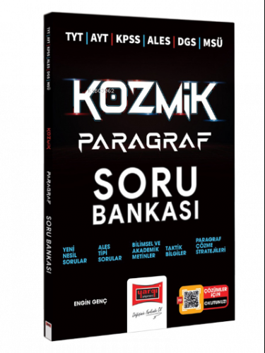 TYT AYT KPSS ALES DGS MSÜ Kozmik Paragraf Soru Bankası