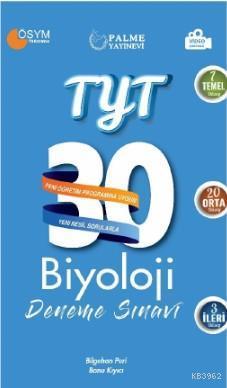 TYT Biyoloji 30 Deneme Sınavı (Palmetre Serisi)