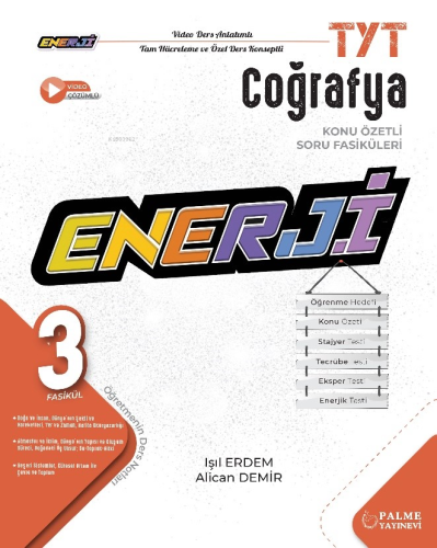 TYT Enerji Coğrafya Konu Özetli (3 Fasikül ) Soru Fasikülleri