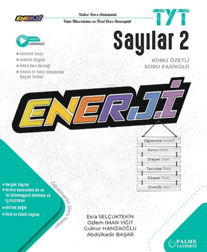 TYT Enerji Sayılar 2 Konu Özetli Soru Fasikülü