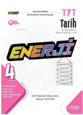 TYT Enerji Tarih Konu Özetli Soru Fasikülleri(4 Fasikül)