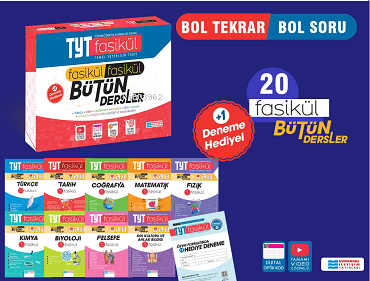TYT Fasikül Fasikül Tüm Dersler Evrensel İletişim Yayınları