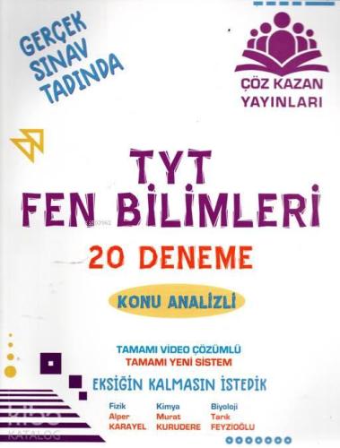 TYT Fen Bilimleri 20'li Deneme Sınavı-Konu Analizl