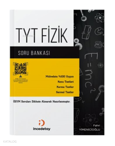 Tyt Fizik Soru Bankası İncedetay Yayıncılık