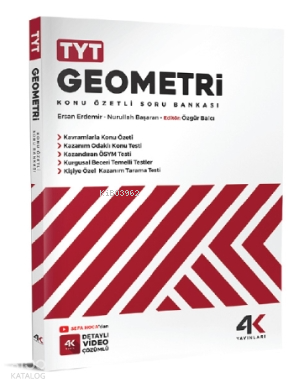 TYT Geometri Konu Özetli Soru Bankası