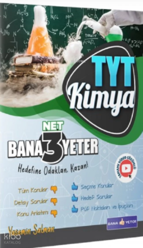 TYT Kimya 3 Net Bana Yeter