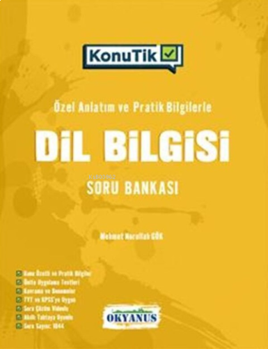 Tyt KonuTik Dil Bilgisi Soru Bankası