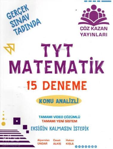 TYT Matematik 15'li Deneme Sınavı-Konu Analizli