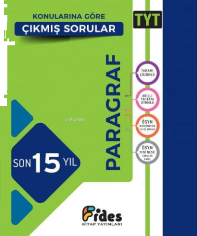 Tyt Paragraf Son 15 Yıl Konularına Göre Çıkmış Sorular
