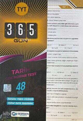 TYT	Tarih Çek Kopar Yaprak Test (Yeni)