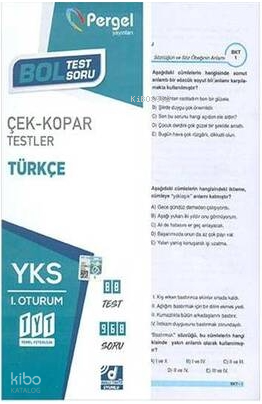 TYT Türkçe Çek Kopar Testler