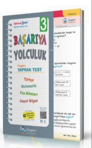 Üçgen Yayıncılık 3.Sınıf Başarıya Yolculuk - Yaprak Test