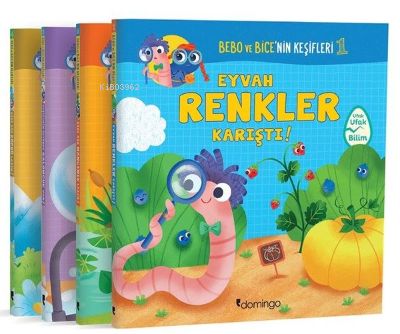 Ufak Ufak Bilim Seti - 4 Kitap Takım