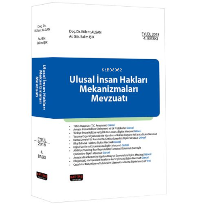 Ulusal İnsan Hakları Mekanizmaları Mevzuatı