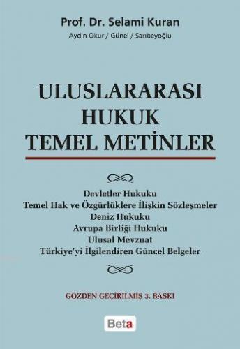 Uluslararası Hukuk Temel Metinler
