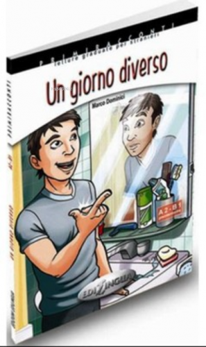 Un Giorno Diverso + CD İtalyanca Okuma Kitabı Orta Seviye ( A2-B1 )