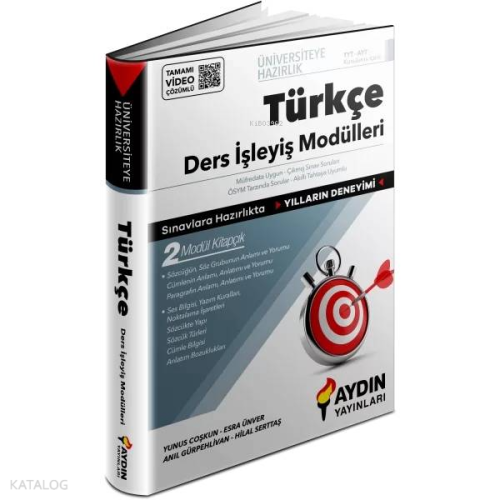 Üniversiteye Hazırlık TYT Türkçe Ders İşleyiş Modülleri