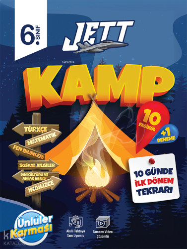 Ünlüler Karması 6.Sınıf 1.Dönem Jett Kamp 10 Fasikül
