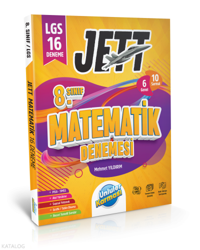 Ünlüler Karması 8. Sınıf Jett Matematik 16 Deneme