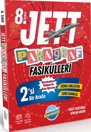 Ünlüler Karması 8. Sınıf Jett Paragraf Fasikülleri