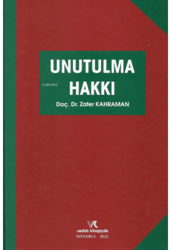 Unutulma Hakkı