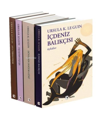 Ursula K. Le Guin Öykü Seti - 4 Kitap Takım - Hediyeli
