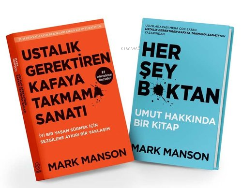 Ustalık Gerektiren Kafaya Takmama Sanatı ve Her Şey Bktan Kitap Seti - 2 Kitap Takım