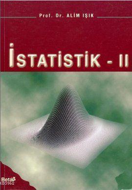 Uygulamalı İstatistik II