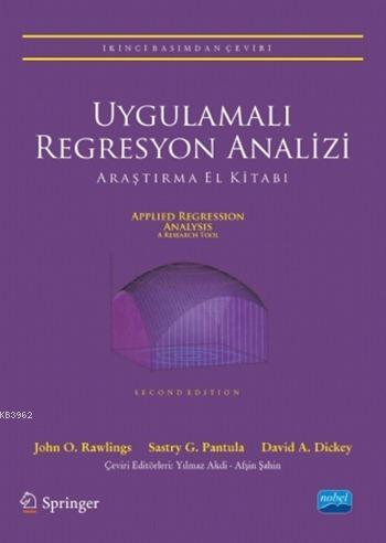 Uygulamalı Regresyon Analizi; Applied Regression Analysis