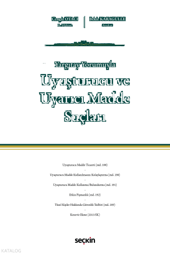 Uyuşturucu ve Uyarıcı Madde Suçları (Ciltli)