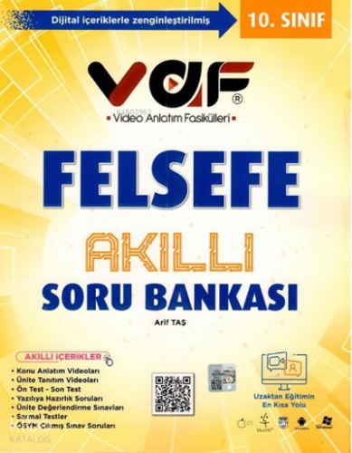 Vaf 10.Sınıf Soru Bankası Felsefe - 2022