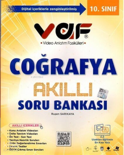 Vaf 10.Sınıf Soru Bankası Kimya - 2022