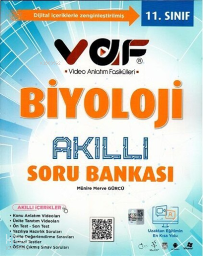 Vaf 11.Sınıf Soru Bankası Biyoloji - 2022