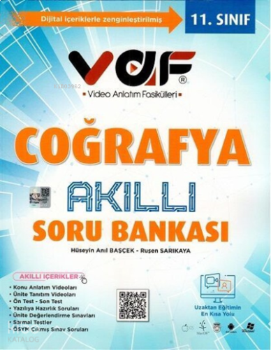Vaf 11.Sınıf Soru Bankası Coğrafya - 2022