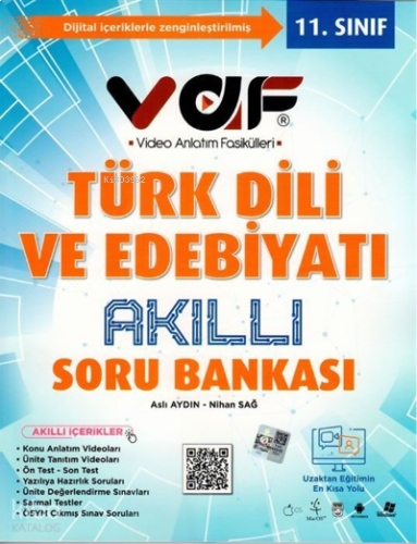 Vaf 11.Sınıf Soru Bankası T.Dili Edebiyatı - 2022