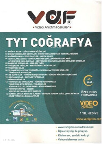 Vaf Tyt Fasikül Coğrafya - 2023