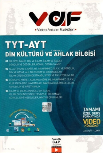 Vaf Yks Tyt-Ayt Din Kültürü - 2021
