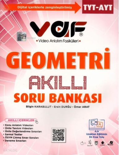 Vaf Yks Tyt Ayt Soru Bankası Geometri - 2022