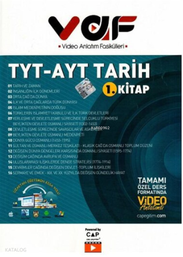 Vaf Yks Tyt-Ayt Tarih 1 - 2021
