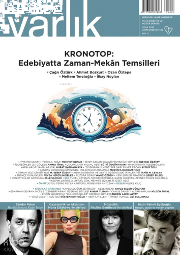 Varlık Edebiyat ve Kültür Dergisi Sayı: 1420 Ocak 2026