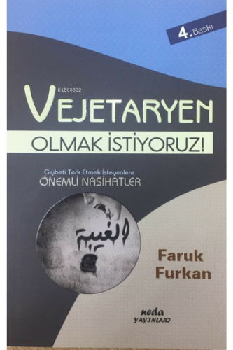 Vejetaryen Olmak İstiyoruz!