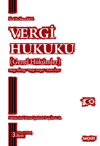 Vergi Hukuku (Genel Hükümler)