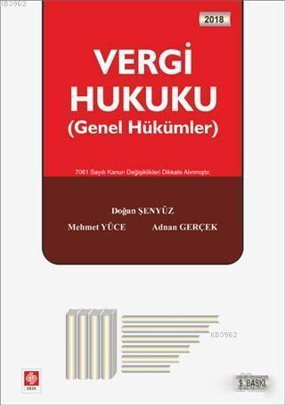 Vergi Hukuku (Genel Hükümler)