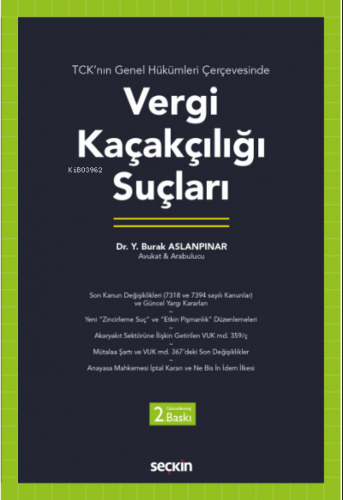 Vergi Kaçakçılığı Suçları